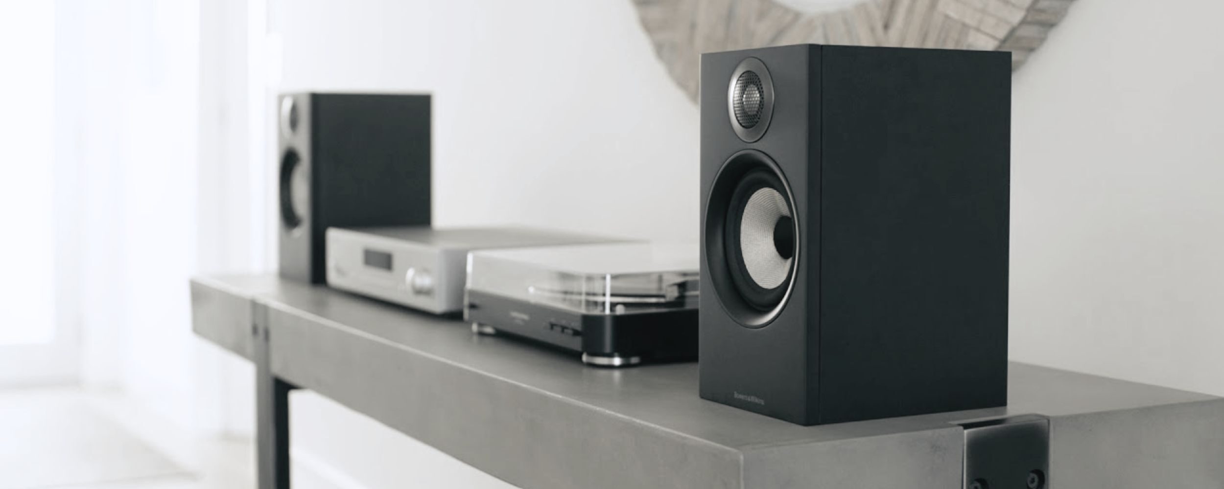 B&W Bookshelf Speakers