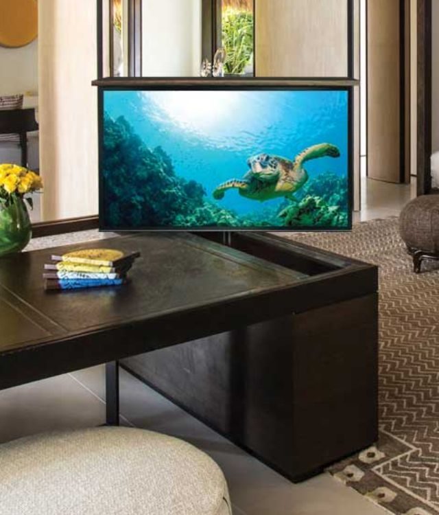 Nexus21 TV Lift with Swivel